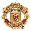 Kovový odznak Manchester United FC 2,5x2,5cm