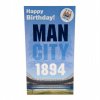 Blahoželanie Manchester City FC 1894 s odznakom