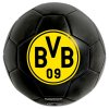 Futbalová lopta Borussia Dortmund, Čierny, Žltý znak BVB, Vel. 5