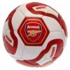 Futbalová lopta Arsenal FC, bielo-červená, veľ. 5