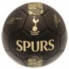 Futbalová lopta Tottenham Hotspur FC, čierny, podpisy, vel 5