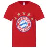 Detské tričko FC Bayern Mníchov, červené, 100% bavlna