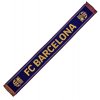 Šál FC Barcelona, zlatý, 140x20 cm