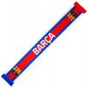 Šál FC Barcelona, pletený, 142x19 cm