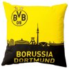 Vankúšik Borussia Dortmund, žlto-čierny, 40x40 cm