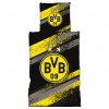Obliečky Borussia Dortmund, žlto-čierne, bavlna, 135x200 / 80x80