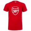 Detské tričko Arsenal FC, červené, bavlna