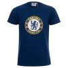 Detské tričko Chelsea FC, tmavo modré, bavlna