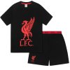 Pyžamo Liverpool FC, čierne, 100% bavlna