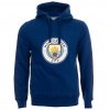 Mikina Manchester City FC, modrá, kapucňa