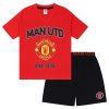 Pyžamo Manchester United FC, červeno-čierne, bavlna