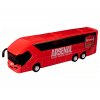 Autobus Arsenal FC, červený, 25x7x5 cm