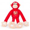 Plyšová opička Arsenal FC, červená, na zavesenie