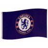 Vlajka Chelsea FC, modrá so znakom, 152 x 91 cm