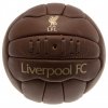 Futbalová lopta Liverpool FC, retro štýl, pravá koža, vel. 5