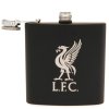 Nerezová ploskačka Liverpool FC, čierna, 170 ml