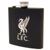 Nerezová ploskačka Liverpool FC, čierna, 170 ml