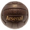 Futbalová lopta Arsenal FC, retro, pravá koža, vel. 5