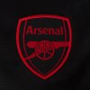 Bunda Arsenal FC, čierna, stojačik, zips
