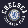 Detská mikina Chelsea FC, tmavo modrá, kapucňa, klokanie vrecko