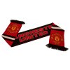 Šál Manchester United FC, červeno-čierny, 132x19 cm