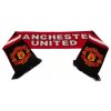 Šál Manchester United FC, červeno-čierny, 132x19 cm