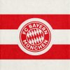 Osuška FC Bayern Mníchov, 100x50 cm, pruhovaná, bavlnená