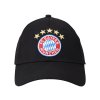 Šiltovka FC Bayern Mníchov, čierna, vyšitý znak, univerzálna