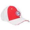 Šiltovka FC Bayern Mníchov, bielo-červená, vyšitý znak, univerzálna