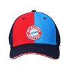 Šiltovka FC Bayern Mníchov, modro-červená, vyšitý znak, univerzálna