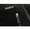 Detská softshellová bunda FC Barcelona, čierna, zips, kapucňa (Veľkosť 13-14 r)
