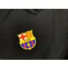 Detská softshellová bunda FC Barcelona, čierna, zips, kapucňa (Veľkosť 13-14 r)