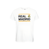 Detské tričko Real Madrid, RM, biele, bavlna (Veľkosť 14 let)