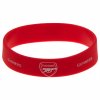 Silikónový náramok Arsenal FC, červený
