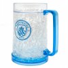 Chladiaci polliter Manchester City FC, modrý, plast, 420 ml