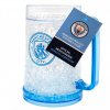 Chladiaci polliter Manchester City FC, modrý, plast, 420 ml