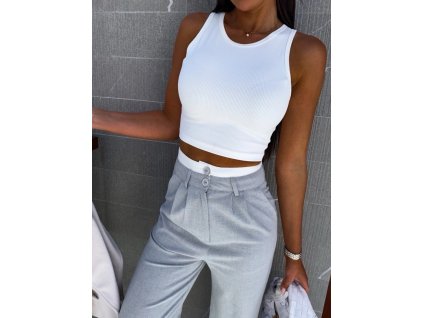 debardeur courte crop top blanc 66efc9695c838