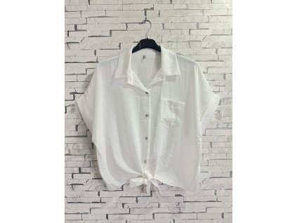 chemise a bouton effet lin nouable a l avant blanc 67fbe6a6c24b9
