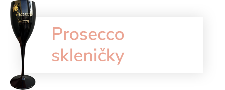 Prosecco skleničky