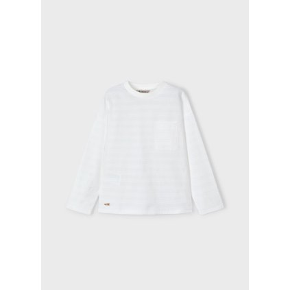 camiseta manga larga bolsillo nino nata XL 4