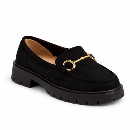 cierne mokasiny pohlad 1