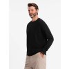 slo pl Pansky raglanovy sveter s rebrovanymi rukavmi cierny V2 OM SWSW 0144 127351 2