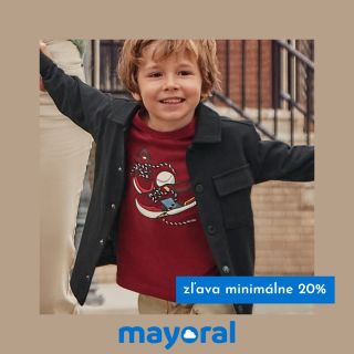 Vaša dlhodobo najobľúbenejšia značka psomedzi detských značiek @mayoralmakingfriends u nás teraz so skvelými zľavami až...