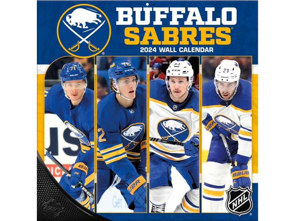 Kalendář Buffalo Sabres 2024 Wall Calendar FandaNHL.cz