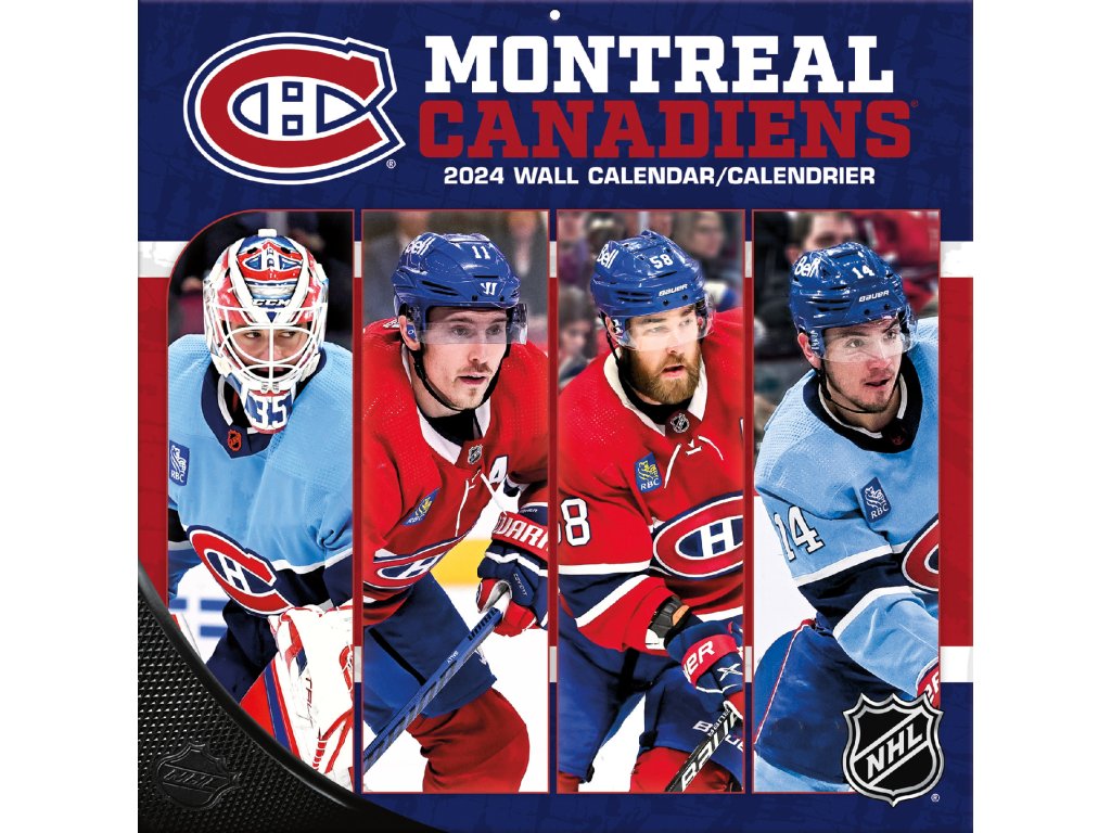 Kalendář Montreal Canadiens 2025 Wall Calendar FandaNHL.cz