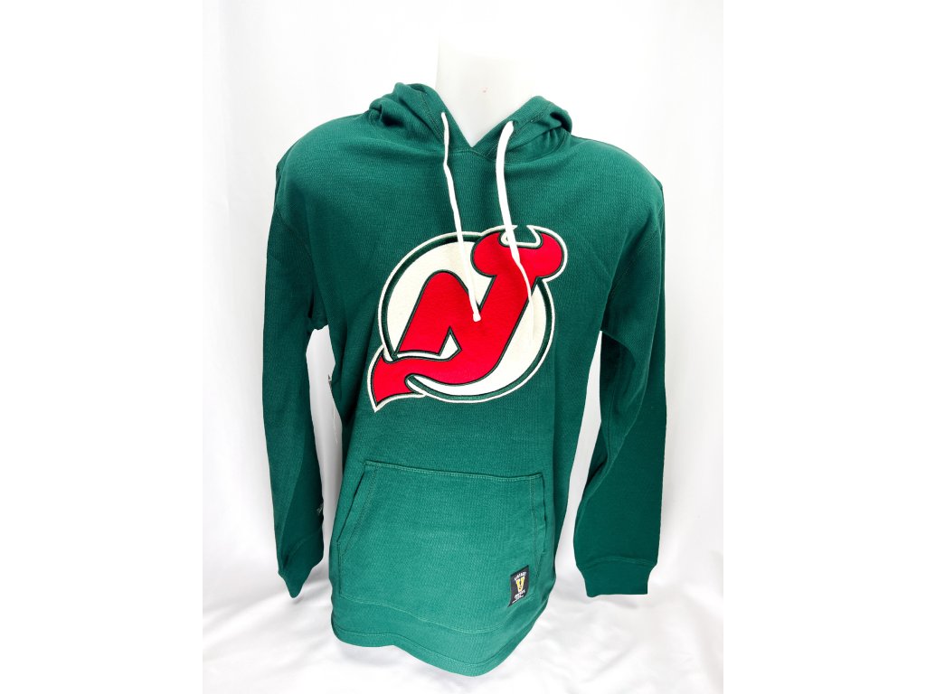 Pánská mikina New Jersey Devils NHL Thermal Lightweight Hoodie Vintage Logo