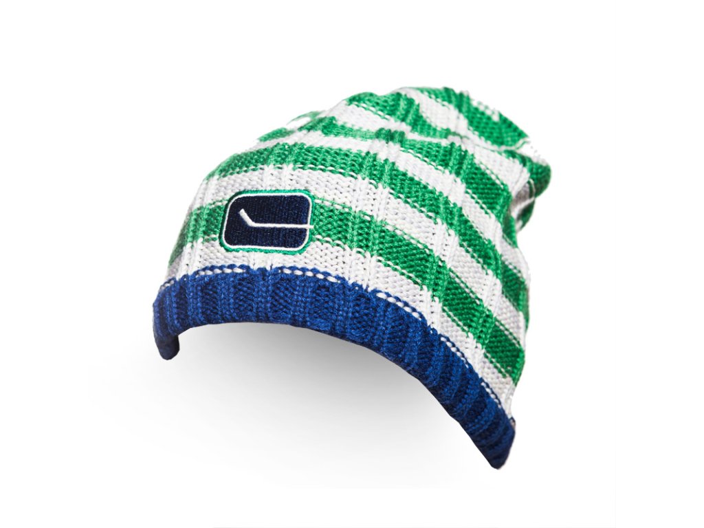 Pánská Zímní Čepice Vancouver Canucks NHL CCM Vintage Uncuffed