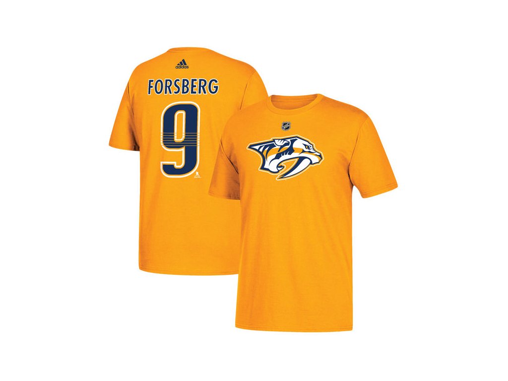 NEW Filip Forsberg Nashville Predators #9 Authentic Adidas Jersey