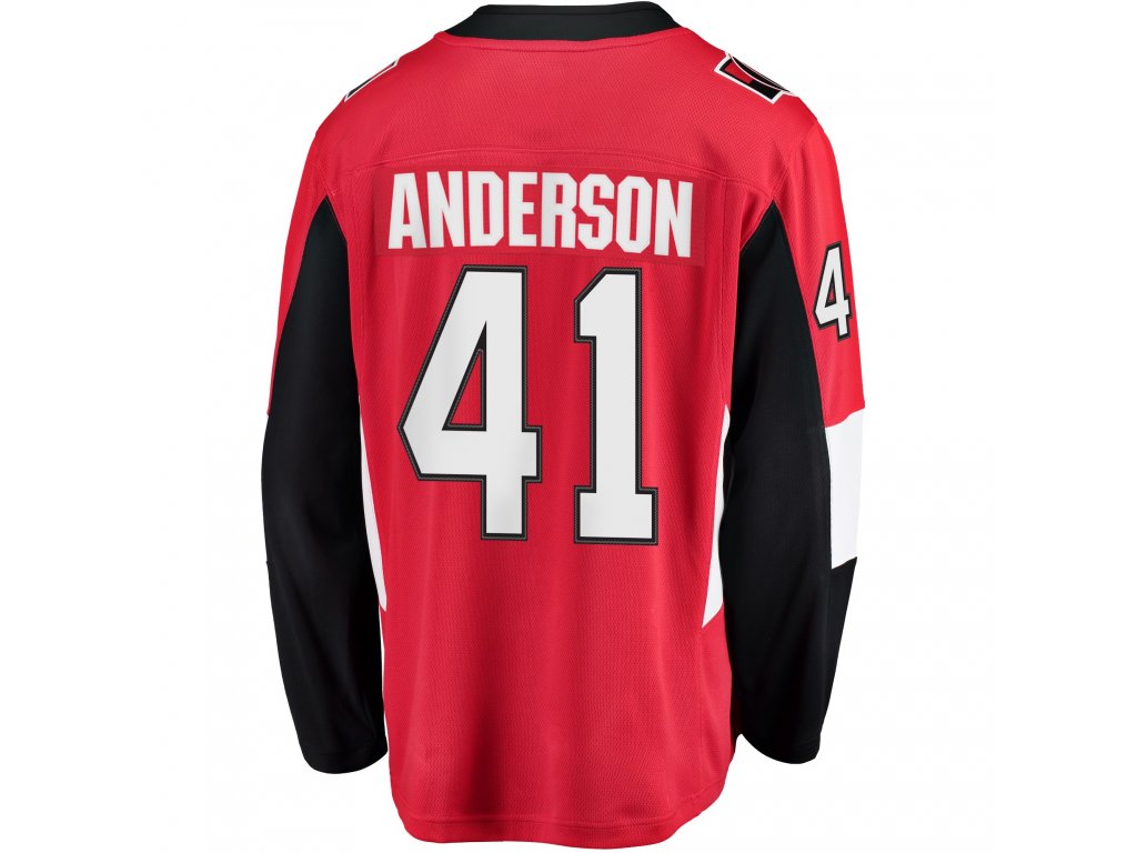 Craig Anderson NHL Gear, Craig Anderson Shirt, NHL Craig Anderson WinCraft  Merchandise