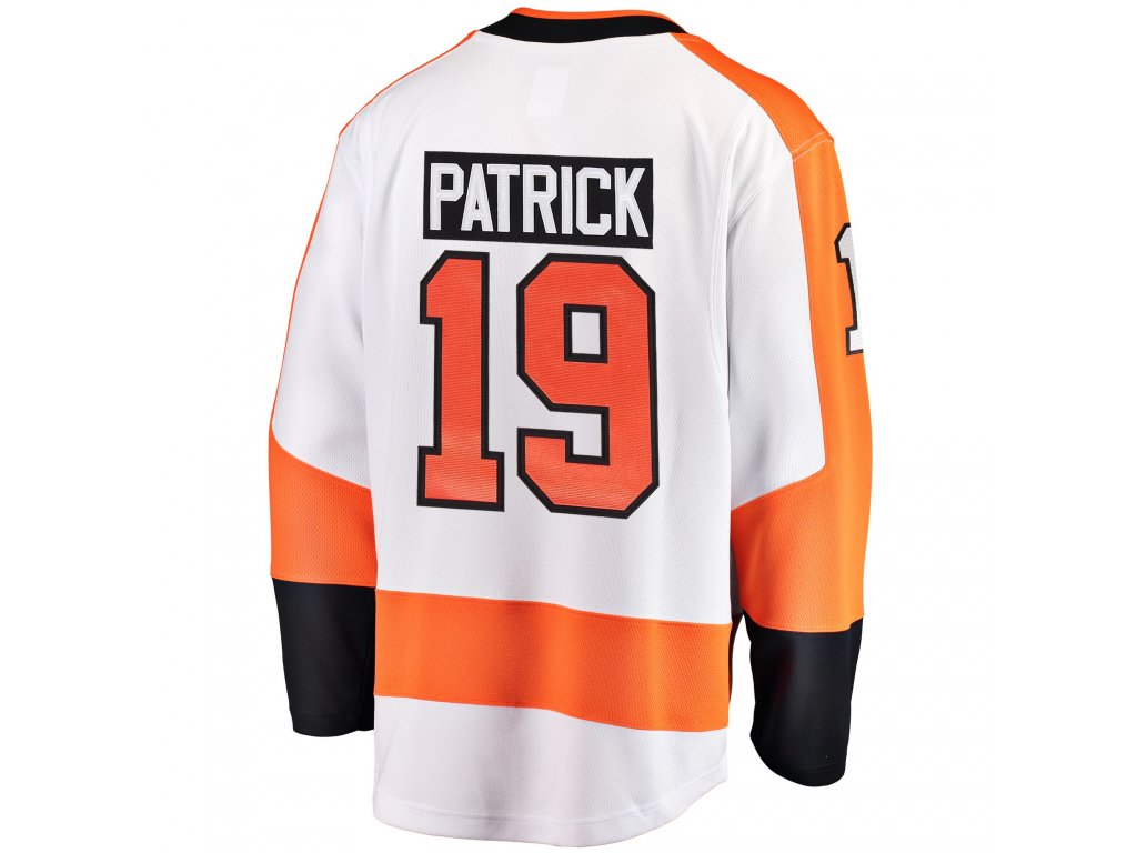 New NHL Philadelphia Flyers Jersey Nolan Patrick #19 XL Fanatics Breakaway Player